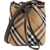 Burberry Check Bucket Bag BEIGE