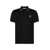 Stone Island Stone Island Stretch Cotton Piqué Polo Shirt Black