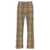 Burberry Burberry Check Pants Beige