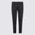 Emporio Armani Emporio Armani Black Cotton Blend Pants Black