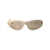 Bottega Veneta Bottega Veneta Sunglasses 007 WHITE WHITE BROWN