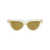 Bottega Veneta Bottega Veneta Sunglasses 004 YELLOW GOLD BROWN