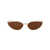 Bottega Veneta Bottega Veneta Sunglasses GOLD-GOLD-BROWN