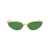 Bottega Veneta Bottega Veneta Sunglasses GOLD-GOLD-GREEN