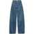 Prada Prada Wide-Leg Jeans Blue