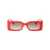 Gucci Gucci Sunglasses RED-RED-BROWN