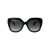 Gucci Gucci Sunglasses 001 BLACK BLACK GREY