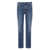 Brunello Cucinelli Brunello Cucinelli Logo Embroidery Stretch Jeans BLUE