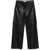 Michael Kors Michael Kors Leather Pants Clothing Black