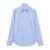 Prada Prada Embroidered Stripe Shirt Blue