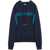 Lanvin Lanvin Hoodie Lacet Curb Clothing BLUE