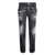 DSQUARED2 DSQUARED2 Twiggy Stretch Cotton Cropped Jeans GREY