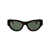 Saint Laurent Saint Laurent Eyewear Sunglasses HAVANA-HAVANA-GREEN