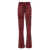 Juicy Couture Juicy Couture Jewel Layla Low Rise Pant Clothing RED