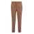 PT01 Pt01 New York Printed High-Rise Trousers BROWN