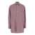 ETRO Bordeaux Shirt With All-Over Striped Motiv In Cotton Woman Red