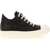 Rick Owens Leather Sneaker BLACK