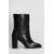 CARMENS Carmens Gloria Mid High Heels Ankle Boots Black