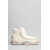 Mou Mou Eskimo Trainer Low Heels Ankle Boots WHITE