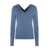 Calvin Klein Calvin Klein Wool V-Neck Sweater BLUE