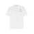 Casablanca White Crewneck T-Shirt With Logo Detail On The Front And Maxi Logo Print On The Rear In Cotton Man WHITE