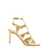 Tom Ford Gold Colored Décolleté With Adjustable Straps And Medium Heel In Leather  Woman GREY