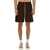 Rick Owens Cotton Bermuda Shorts BROWN