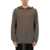 Rick Owens Wool Sweatshirt GREY