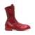 GUIDI Guidi Front Zip Boots Shoes RED