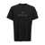 Moncler Moncler Logo Print T-Shirt Black