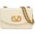 Valentino Garavani Borsa A Spalla In Pelle Butter White Con Tracolla Catena BUTTER WHITE