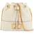 Valentino Garavani Mini Bucket Bag In Ivory Leather With Chain LIGHT IVORY