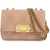 Valentino Garavani Small Shoulder Bag In Cinnamon Pink With Diamond Pattern ROSE CANNELLE