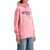 Valentino Garavani Pink Cotton Hoodie With Kangaroo Pocket ROSA.