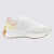 Alexander McQueen Alexander McQueen White Pink And Yellow Sprint Runner Sneakers WHITE/PINK/YELLOW