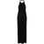 Saint Laurent Saint Laurent Wool-Blend Dress Black