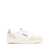 AUTRY 'Medalist' White Low Top Sneakers With Embossed Logo On The Tongue In Grained Leather Man WHITE