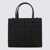 Givenchy Givenchy Black Canvas Leather Mini G Tote Bag Black