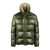 Save the Duck Save The Duck Edgard Forest Green Animal Free Down Jacket With Hood GREEN