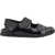 Pedro Garcia Dinka Sandals BLACK CASTORO NAPLACK