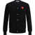 Comme des Garçons Logoed Cardigan BLACK