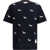 Thom Browne T-Shirt with dachshunds NAVY