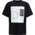 MM6 Maison Margiela Maxi print T-Shirt BLACK