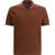 BRIONI Brioni's Polo Shirt BROWN