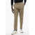 CORNELIANI Cotton Blend Academy Pants With Zipped Pockets Beige