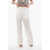 AllSaints High-Waisted Linen Jade Pants White