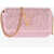 Versace Rhinestone Shoulder Bag With Golden-Effect Monogram Pink