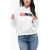 Diesel Red Tag Hoodie F-Reggy-Div With Embroidery Logo White