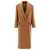 Max Mara Max Mara Double-Breasted Camel Coat Beige