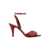 Valentino Garavani Valentino Garavani Ladycrush Kidskin Sandal CLASSIC RED